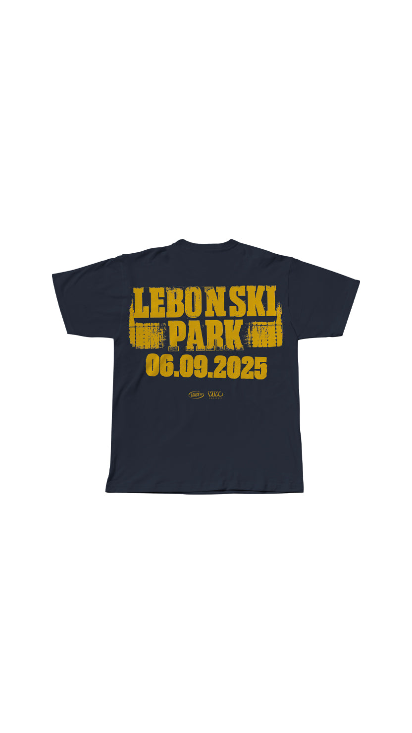 Lebonski Park Crew Tee – Blue Navy