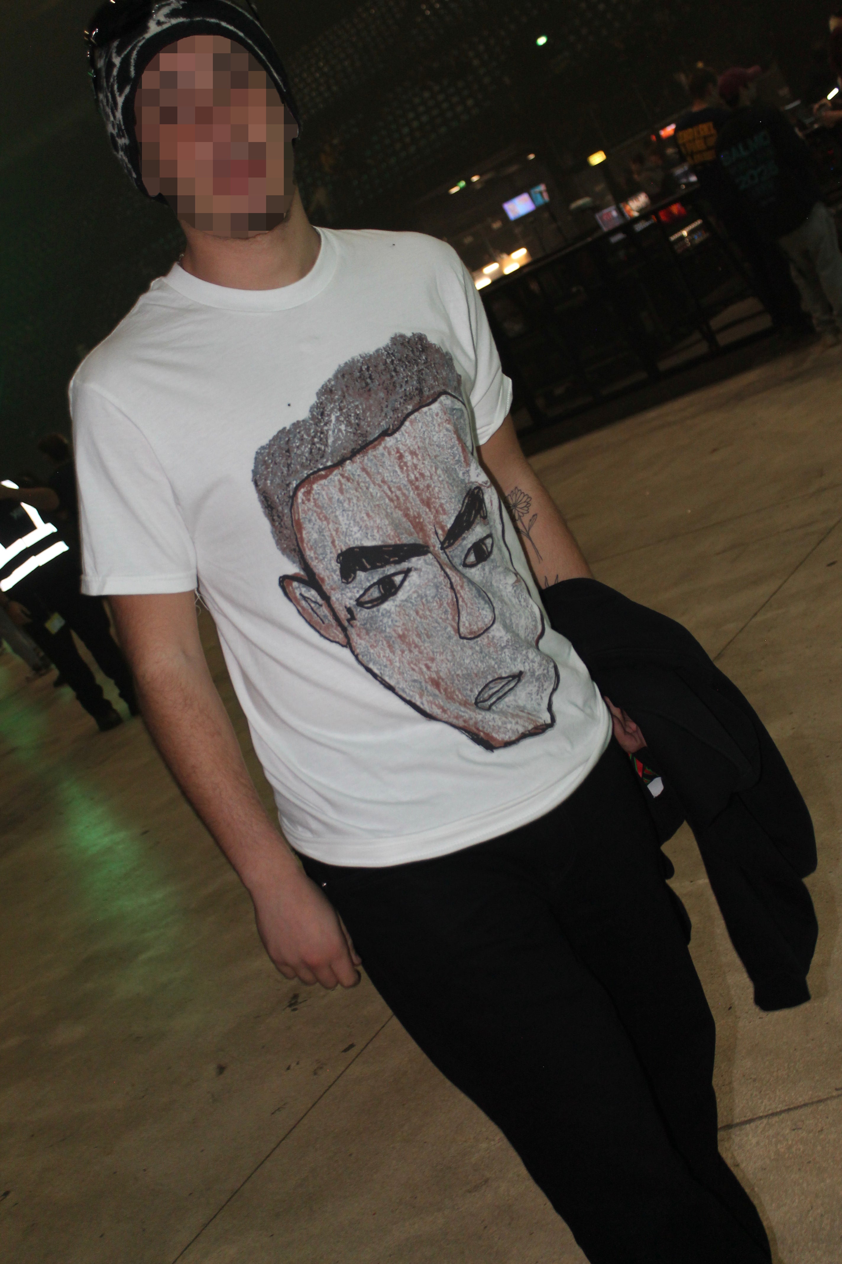 Playlist Tee – White