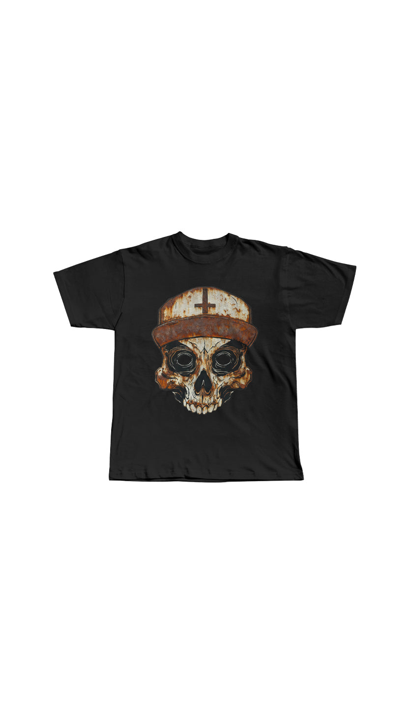 Rusty Skull Tee – Black